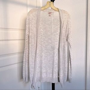 100% Cotton Crochet Knit Cardigan